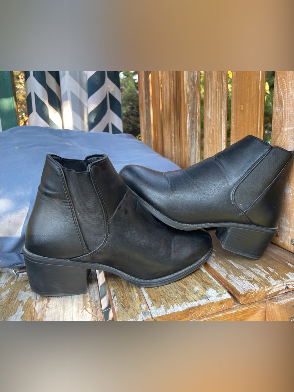 Ardene Black Chelsea-Style Ankle Booties